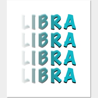 LIBRA Posters and Art